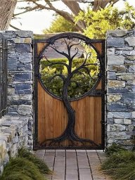 Роскошные калитки: идеи