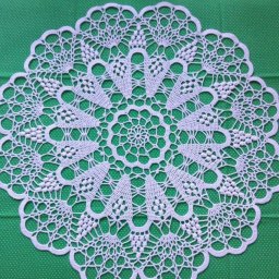 ​Ажурная салфетка "Зефирное вдохновение"