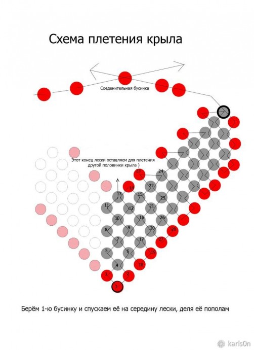 Изготавливаем брошь "Узорчатый жучок"