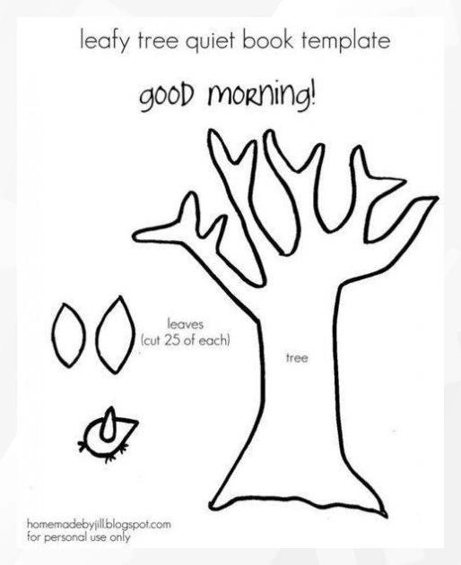 Деревья из фетра