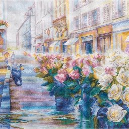 ​Вышивка "Цветущее утро"