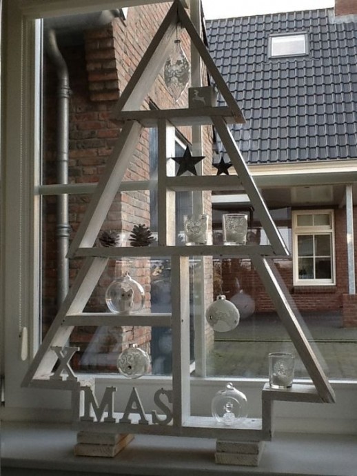 Ёлочки из досочек