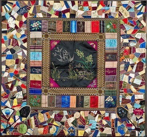 Крейзи-квилт или безумные лоскутки