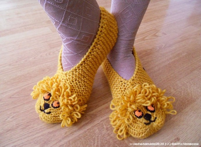 ​Тапочки-львята