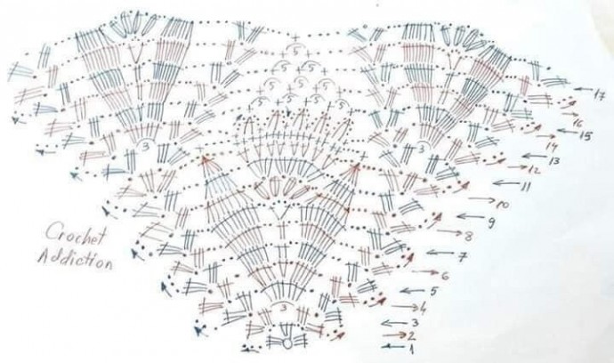 Узор для шали