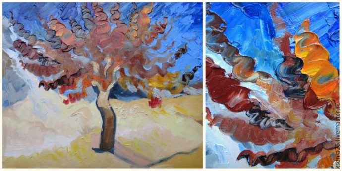 Картина по мотивам "Тутового дерева"