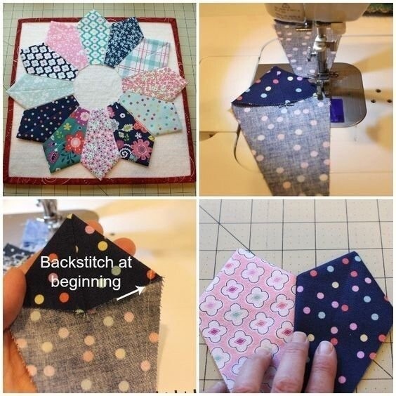 Технология пошива прихваток из остатков ткани