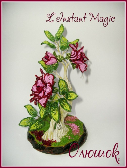 ​Мастер-класс по изготовлению цветущего бонсая