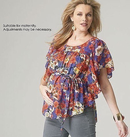 Очень простая выкройка летней туники