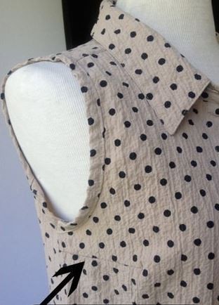 Переделка рубашки в элегантную блузку