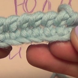 "Рачий шаг" крючком