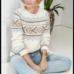 ​4 джемпера с жаккардовыми узорами