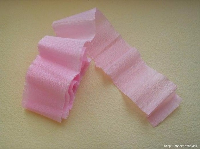 Цветы из гофрированной бумаги Цветы из гофрированной бумаги