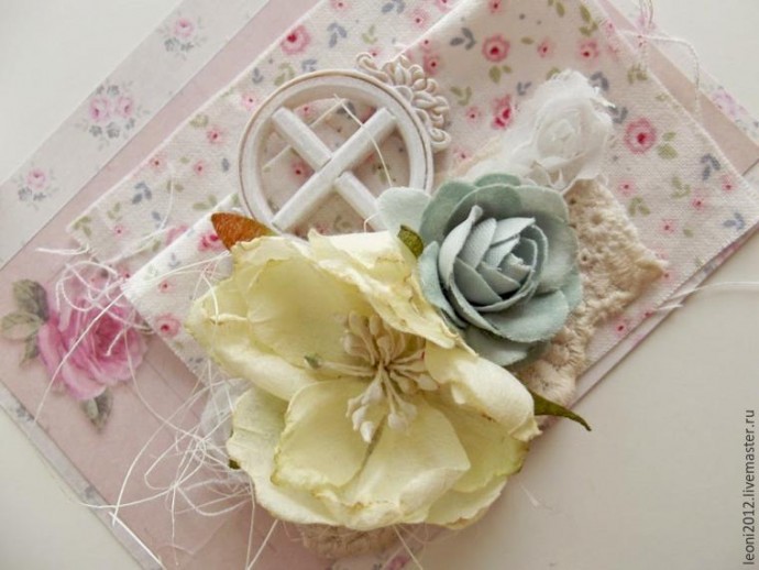 Создание нежной открытки лучшей подруге