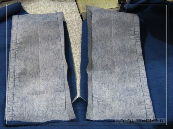 Техники шитья застёжки поло