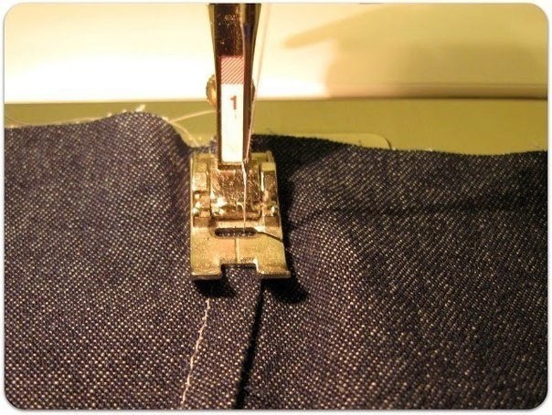 Джинсовый шов: мастер-класс