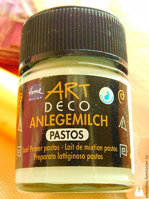 Объёмная роспись поталью