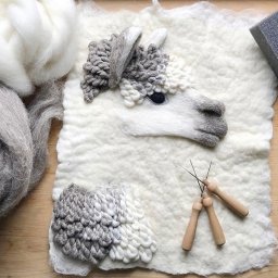 Идеи настенных панно в технике валяния из шерсти