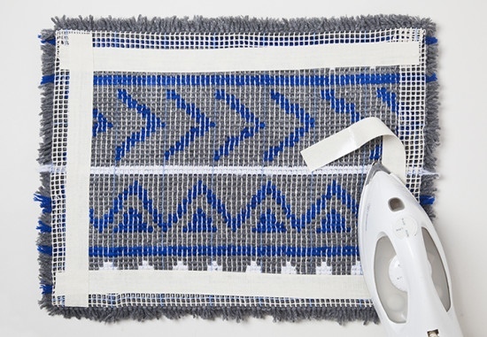 Прикроватный коврик своими руками