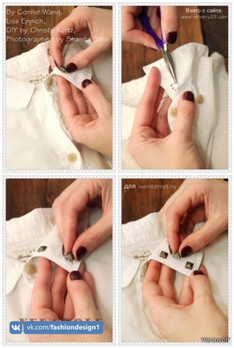 Самостоятельно преображаем и украшаем воротничок
