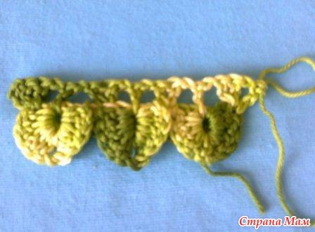 Красивейшие тапочки, связанные крючком с узором "чешуйки"