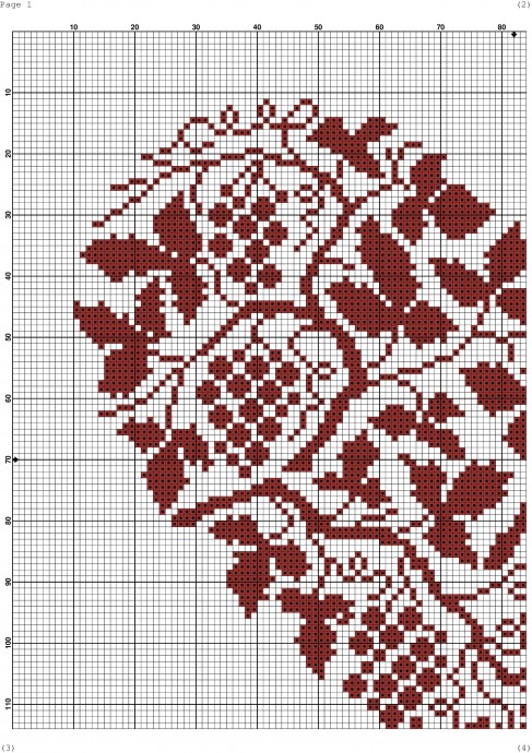 Вышитые сердца