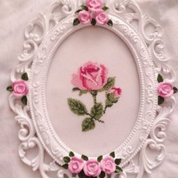 Вышиваем красивые розы и другие цветочки