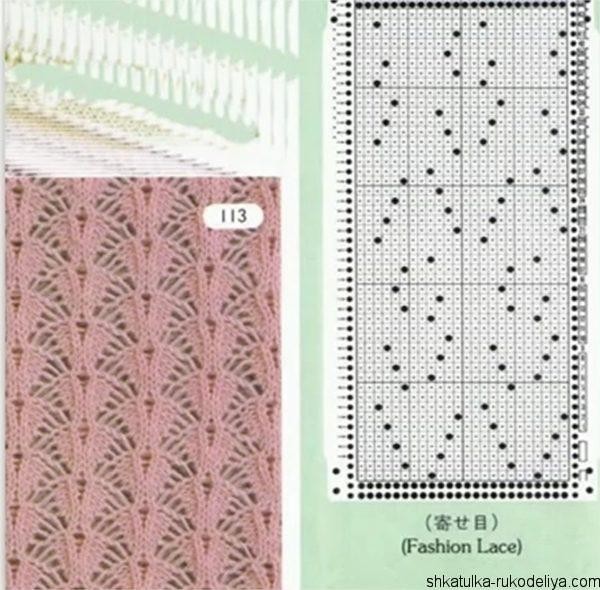 Изумительно красивая туника на спицах