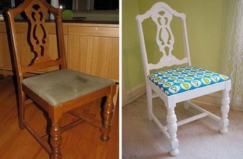 Как обновить старый стул