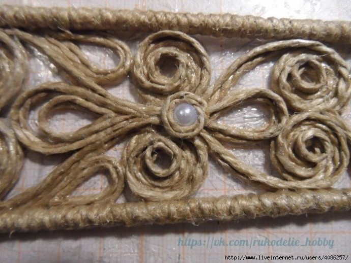 Светильник в технике филигрань