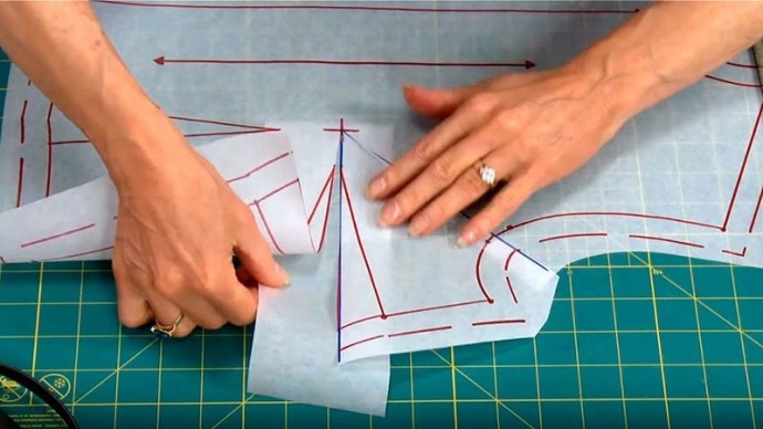 Исправляем дефект в области проймы