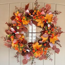 ​Идеи создания осенних венков