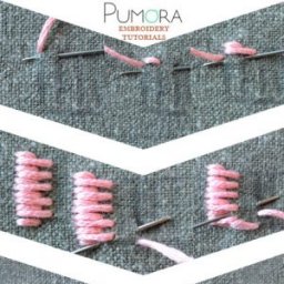 Приемы вышивки