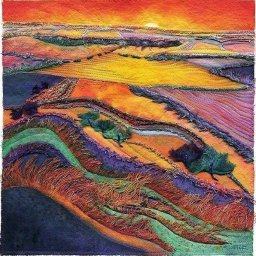 ​Рисование тканью: идеи для творчества