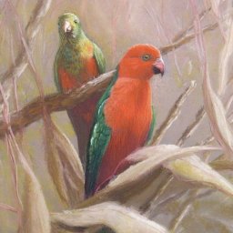 ​Рисуем пару птичек