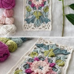 ​Цветочные узоры крючком: восхитительные идеи для творчества