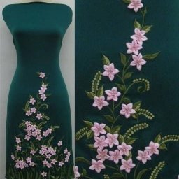 ​Идеи украшения платьев вышивкой