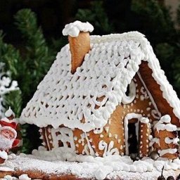 Как сделать пряничный домик на Новый год