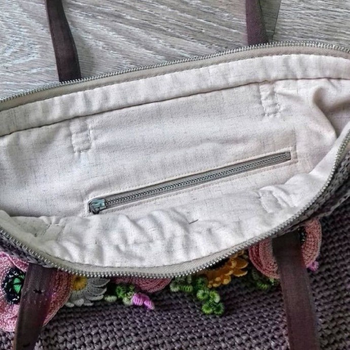 Красивая сумочка крючком