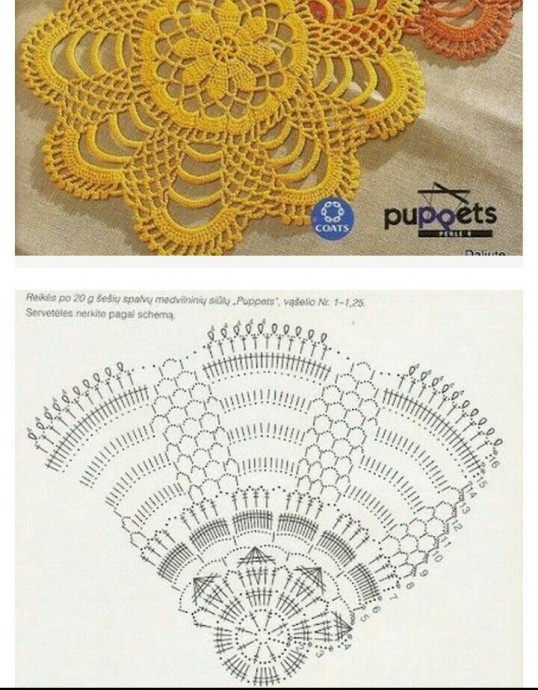 Красивые идеи для вязания салфеток