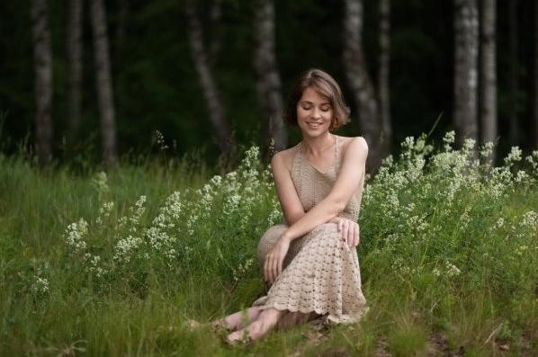 Вяжем замечательный сарафанчик