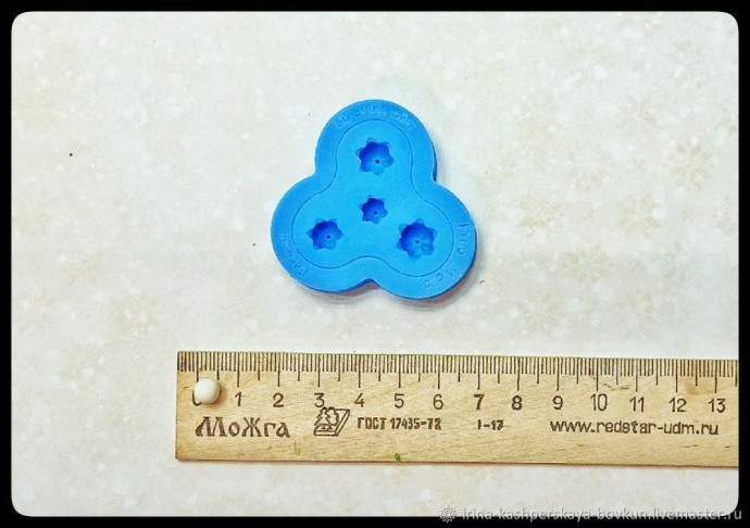 Цветы ландыша из полимерной глины