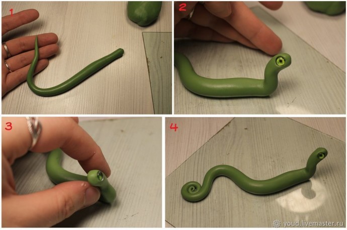 Цветочный дракон из полимерной глины Цветочный дракон из полимерной глины