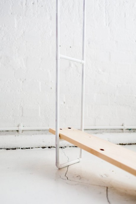 Мини-стеллаж из труб