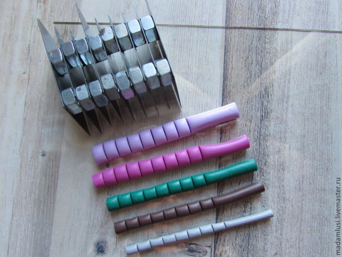 Инструмент для быстрого и точного нарезания полимерной глины