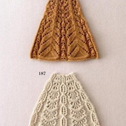 Узоры с расширением по кругу