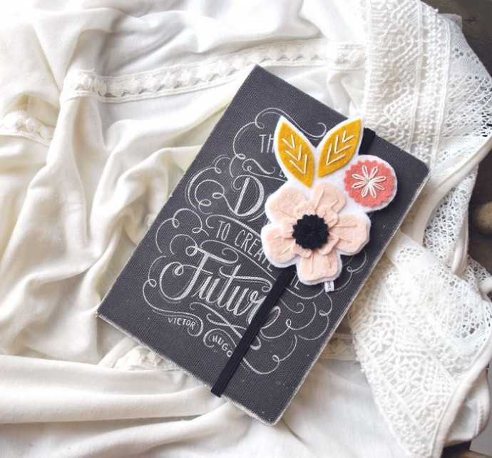 Нежное очарование фетровых закладок: идеи