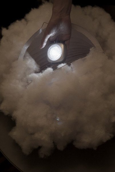 Облако-светильник своими руками