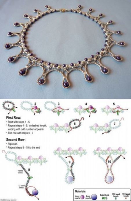 Оригинальные украшения из бисера и бусин
