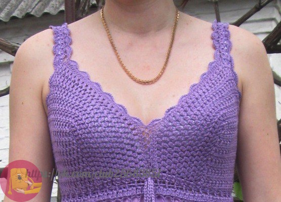 Платье и сарафан с ярусами со схемами